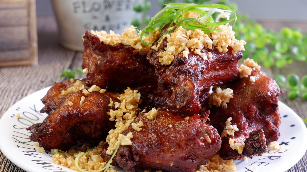 Chinese Style Fragrant Crispy Garlic Pork Ribs Recipe 酥炸蒜香排骨 ...