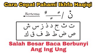 Stop Baca Ang Ing Ung, Belajar Ikhfa Haqiqi   Contoh