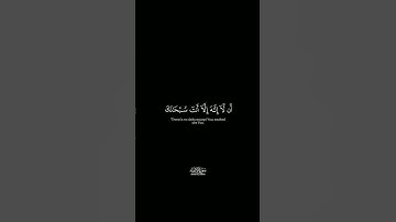 كروما شاشة سوداء سورة الأنبياء - القارئ طارق محمد