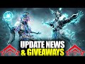 Warframe Sakura Rain Collection Giveaway! New Incarnons Today! Warframe Koumei Update Review!