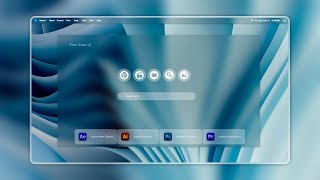 Windows Frosted Glass Edition Theme V3