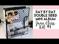 Day by Day Kit+Class - Double Sided Mini Album