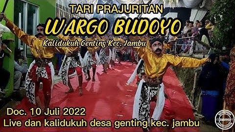 Ksenian Soreng WARGO BUDOYO live dusun Kalidukuh desa Genting kec jambu,