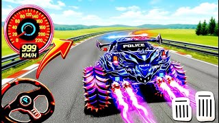 Mega Ramp Monster Car Racing 3D - Extreme Car Stunts - Android Gameplay screenshot 1