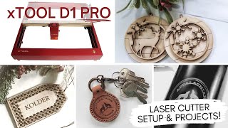 xTool D1 Pro Laser Cutter and Rotary Engraver Setup Review & Projects by Christy Cain - Appalachian Home Co. 5,071 views 1 year ago 14 minutes, 41 seconds