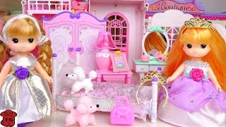 ★토이구마★리틀미미 라푼젤침실/라푼젤옷장 개봉기★Little MIMI Dolls~~Rapunzel bedroom/closet★