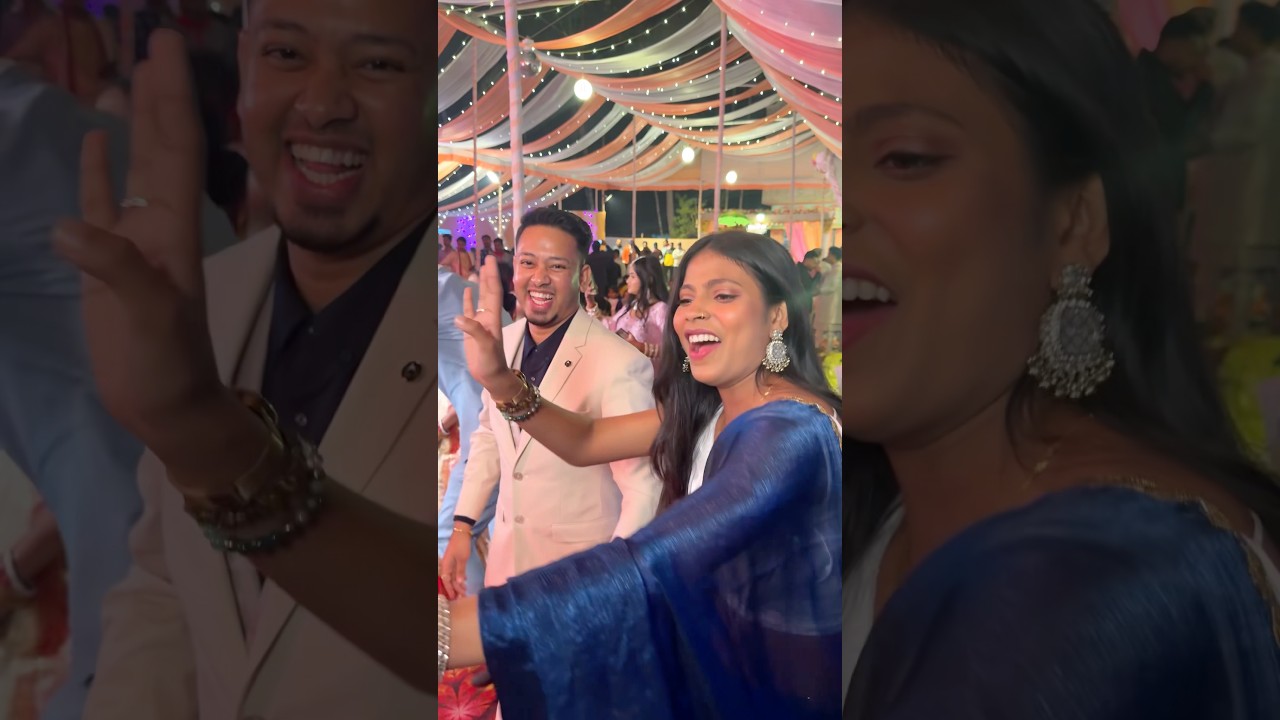 অভীক দা আর আমি প্রচুর নাচলাম 🤩🤩#minivlog #chotpoti #wedding #shortvideo #vlog #youtubeshorts