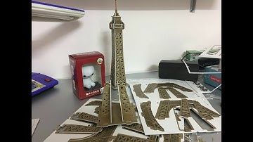 3D Puzzle Eiffel Tower
