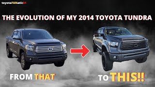 The Evolution of My 2014 Toyouta Tundra Platinum Crew Max