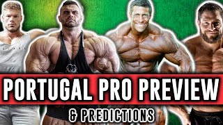 2021 Portugal Pro Preview & Predictions Mr Big Evolution Pro | Open Bodybuilding + Classic Physique