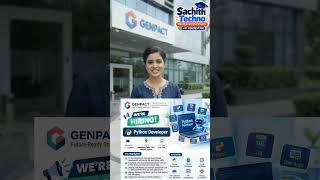 Genpact Hiring Python Developer | 7–12 Years | Bengaluru, Delhi NCR, Mumbai | Hybrid Jobs 🚨