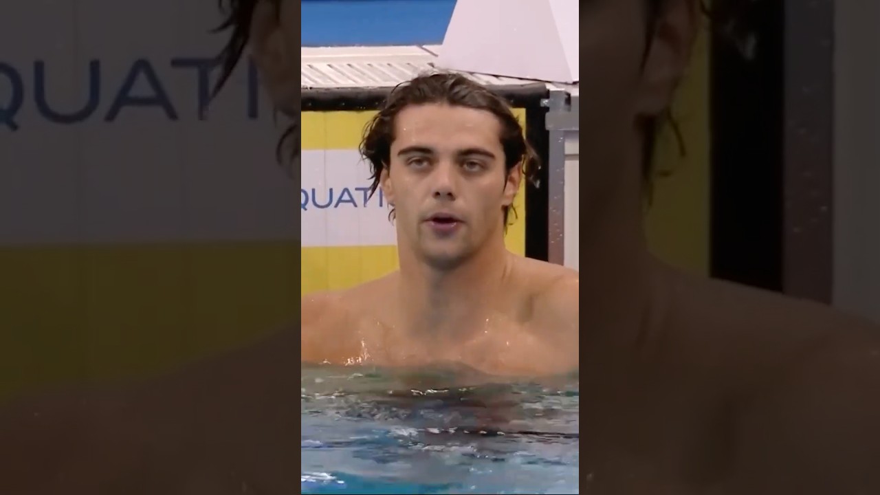 Unbelievable Finish from Outside Lane! 🇮🇹 Thomas Ceccon Wins 100m Free 🥇 in Shanghai