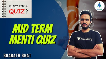 CBSE Class 9 : Mid Term | Menti Quiz | Biology | Just 9th | Bharath Bhat