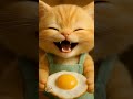Me After One Good Meal: I Am Unstoppable 😂🍳 | Nana the Laughing Cat Chef | Funny Cat Short