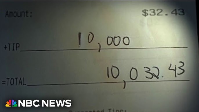 Generous Customer Leaves Behind 10k Tip At Michigan Restaurant