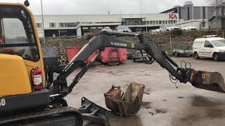 Köp Minigrävare Volvo Eb250 På Klaravik