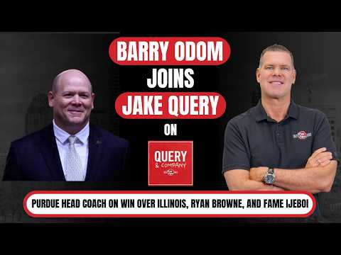 Barry Odom Recaps Purdue Boilermakers Win Over Illinois!