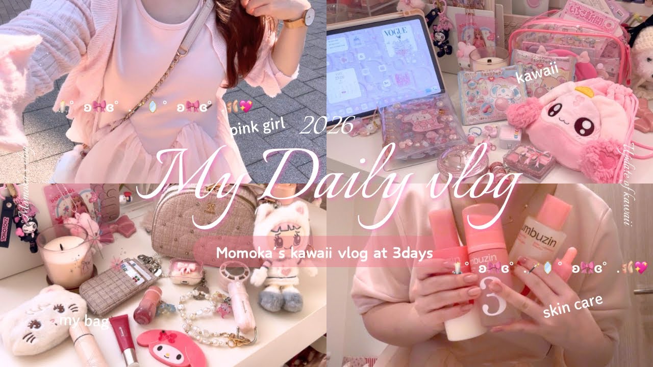 vlog | 3 Days in the Life of a Pink-Loving Working Adult Who Can't