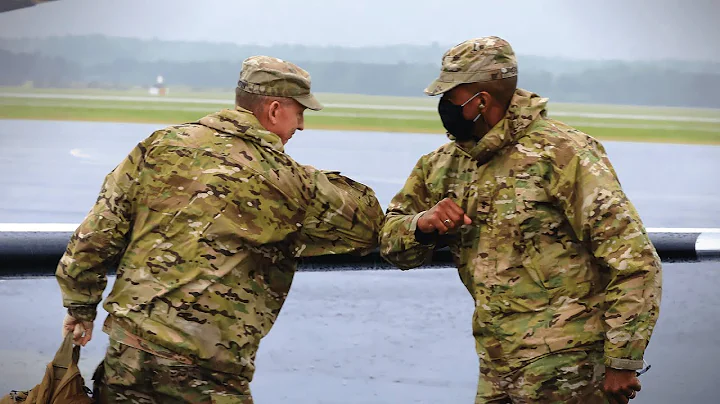 Lt. Gen. Theodore Martin Visits Fort Benning