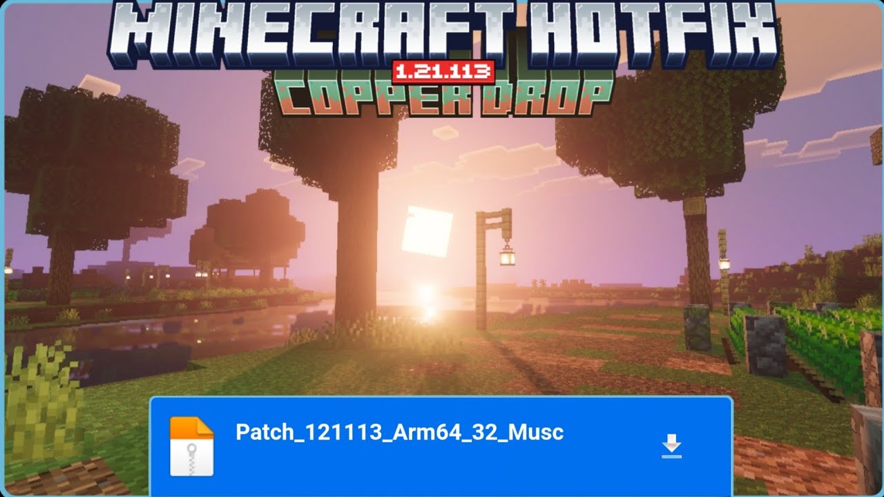 Minecraft Patch 1.21.113 – Hopper & Copper Golem Bug Fixes! 🔥