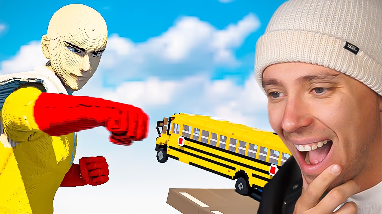 Reacting To Cars vs Saitama in Teardown