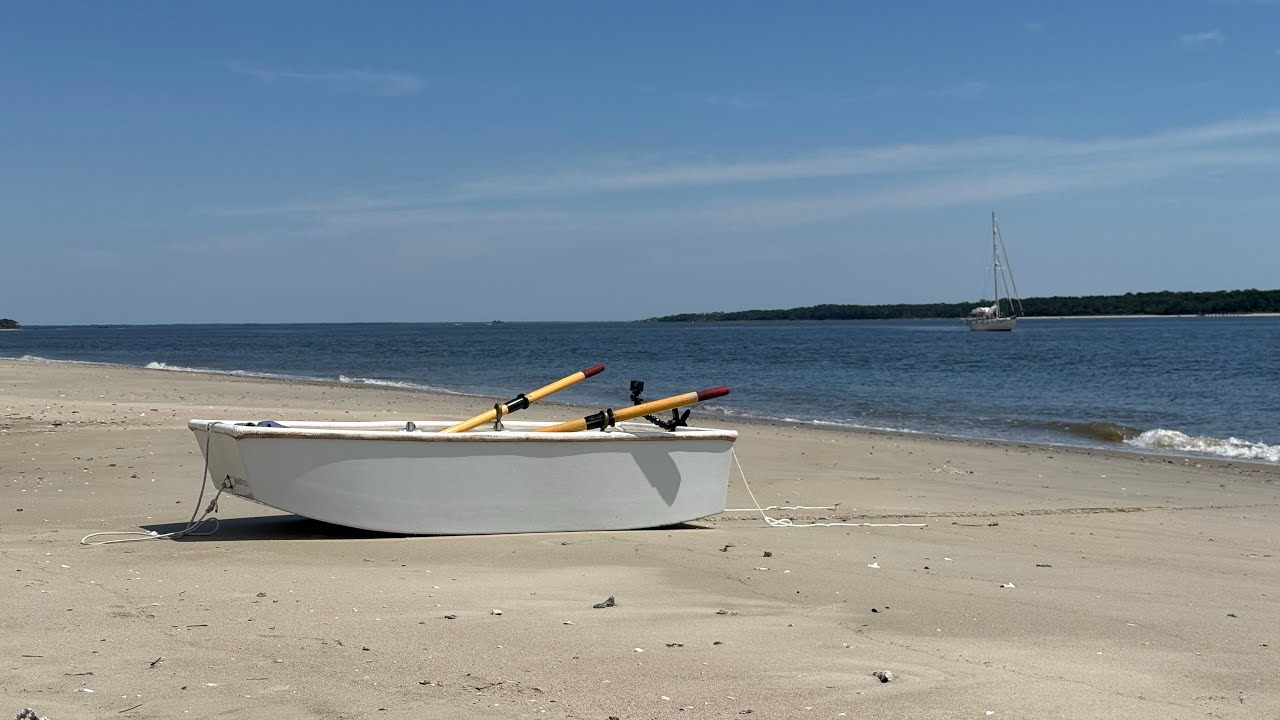 ⁣Anchored in Winyah Bay, SC