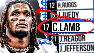 What Happened to the Receivers Drafted Before and After Ceedee Lamb?