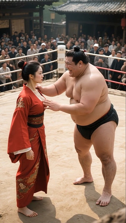 Kung Fu Women vs. Japanese Sumo # Kung Fu # Fighting # Sumo