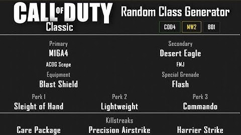 MW2 - Highrise Ground War Domination (33-16) Random Class Generator #49 [2020]