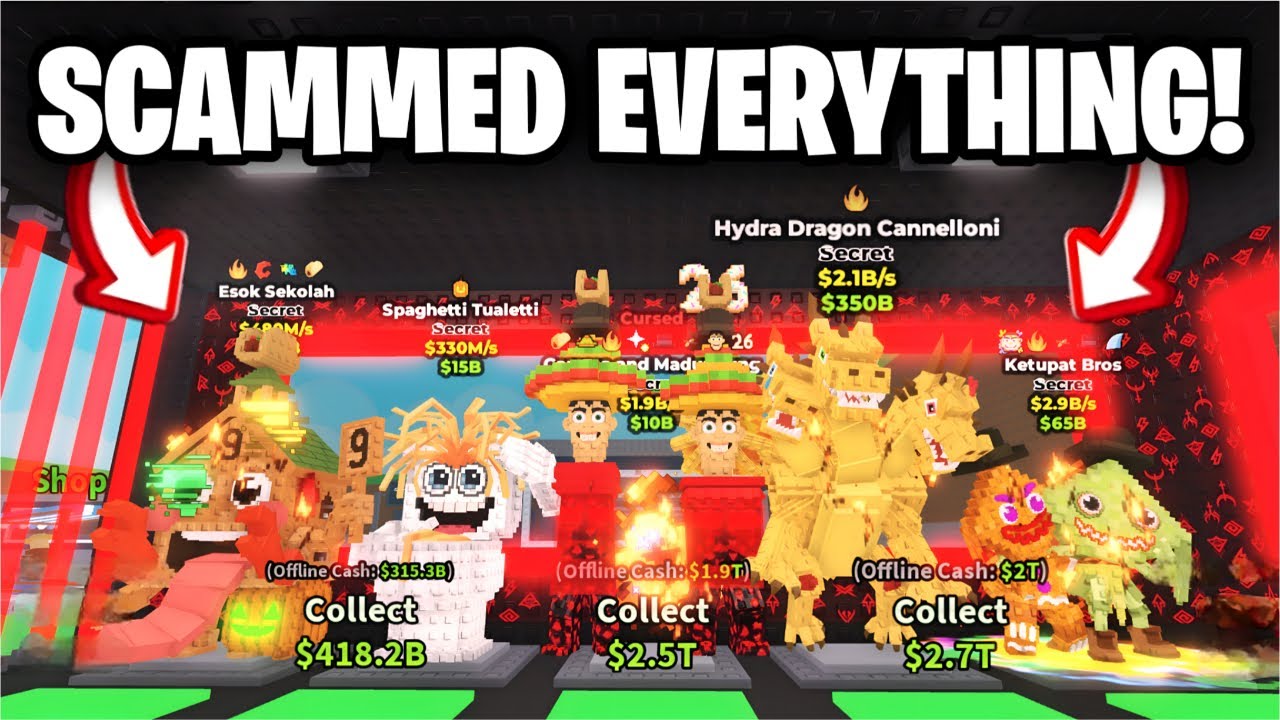 How I Made YouTube SCAMMERS QUIT Steal a Brainrot..