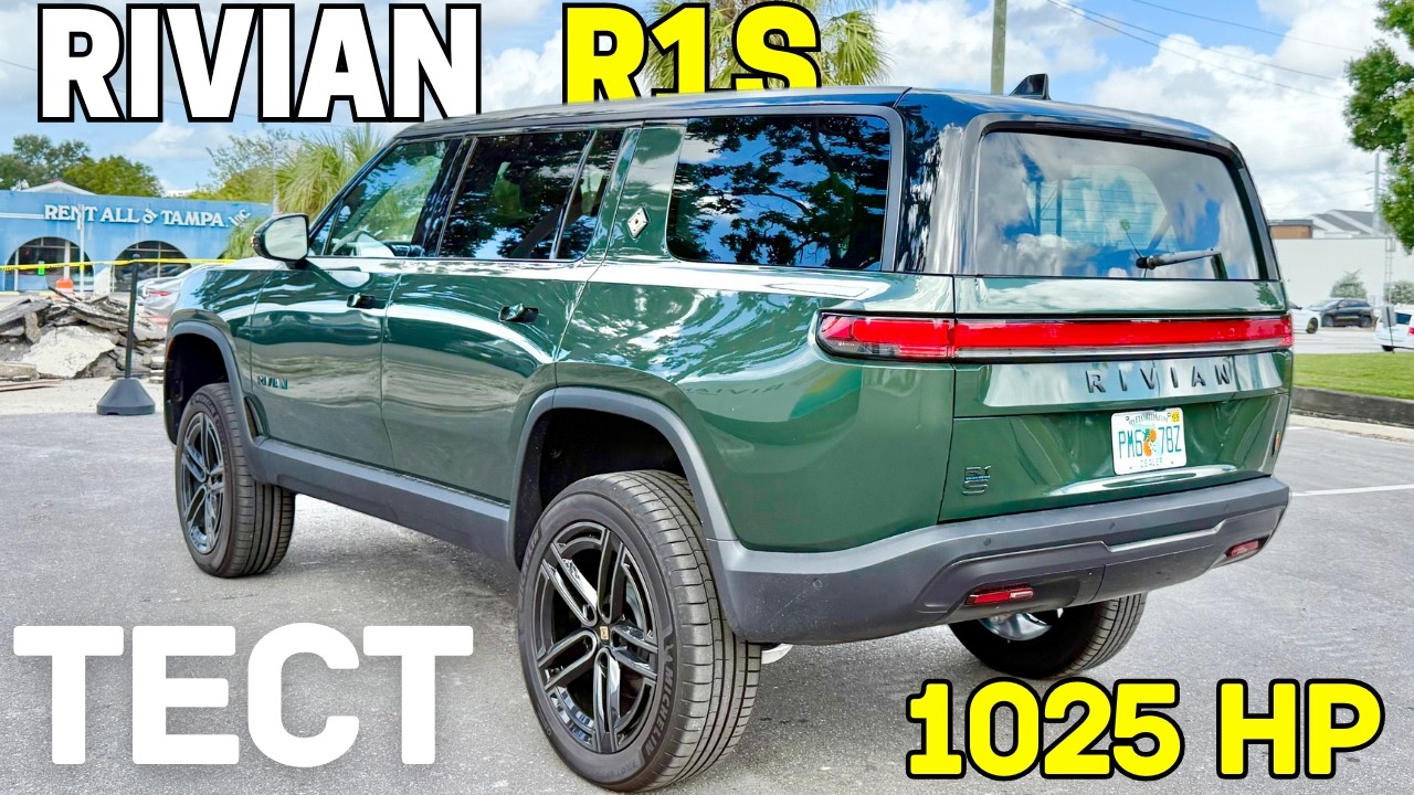 Rivian R1S Quad 2026 на 1025 сил! Все, что вам надо знать