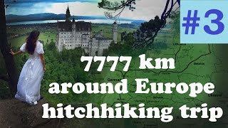 #3 Hitchhiking Europe - Switzerland road in Alps Mountain Pass