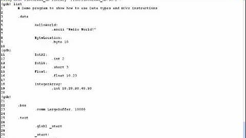 Assembly Primer For Hackers (Part 5) Data Types