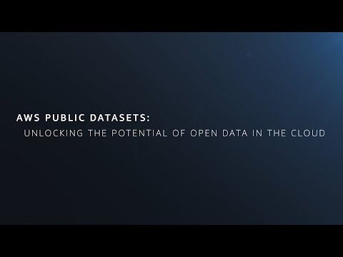 AWS Public Datasets: Unlocking the potential of open data in the cloud