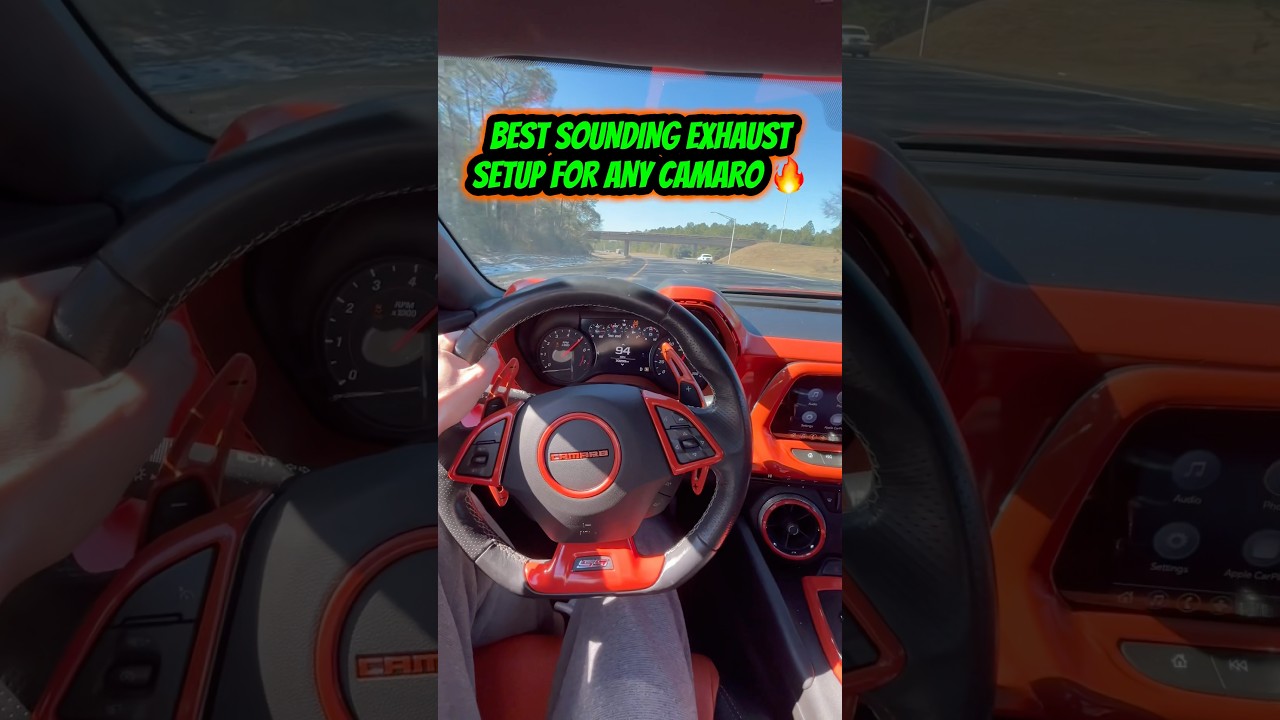 Best sounding exhaust setup for any camaro 