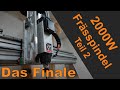 neue 2kW Spindel für meine CNC Fräse - Teil2