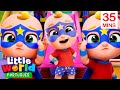 Super Nico No Parquinho 🦸 | O Mundo de Nina e Nico - Little World Português