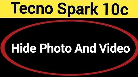 How to show and hide photo and video, Tecno Spark 10c me photo hide kaise karen