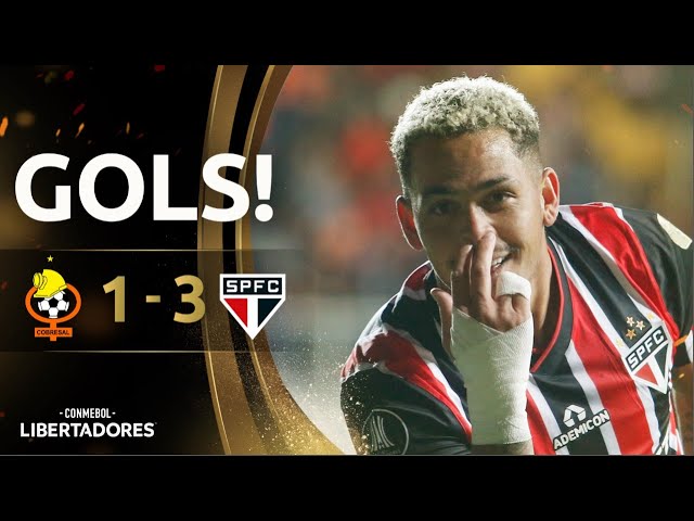 GOLS | COBRESAL X SÃO PAULO | FASE DE GRUPOS | CONMEBOL LIBERTADORES 2024 class=