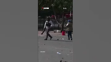 Rabshado Dhimasho Leh Oo Maanta Ka Dhacay Nairobi VOA Somali 