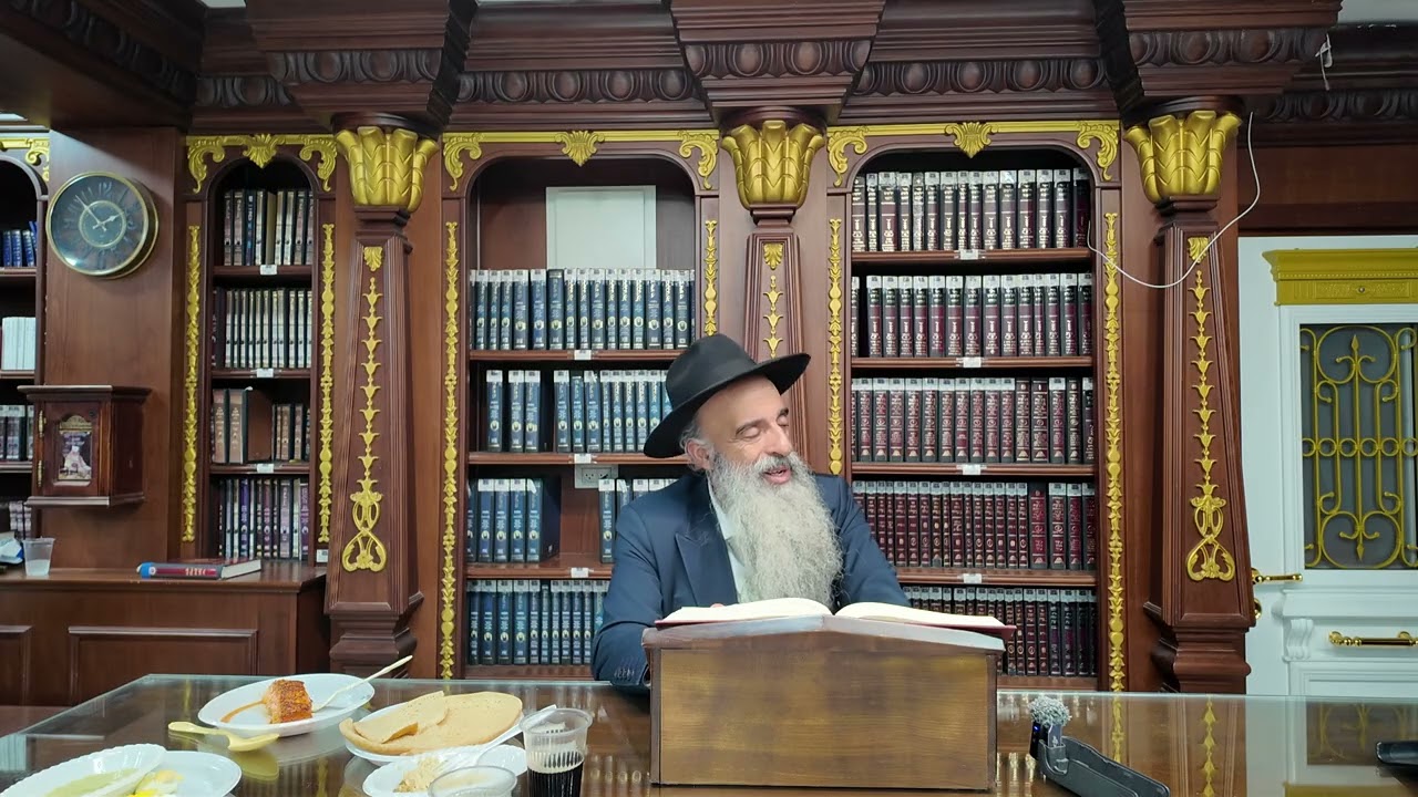 הרב מאיר דוד שמואלי - האוצר היומי סדר שע"ג תשפ"ז