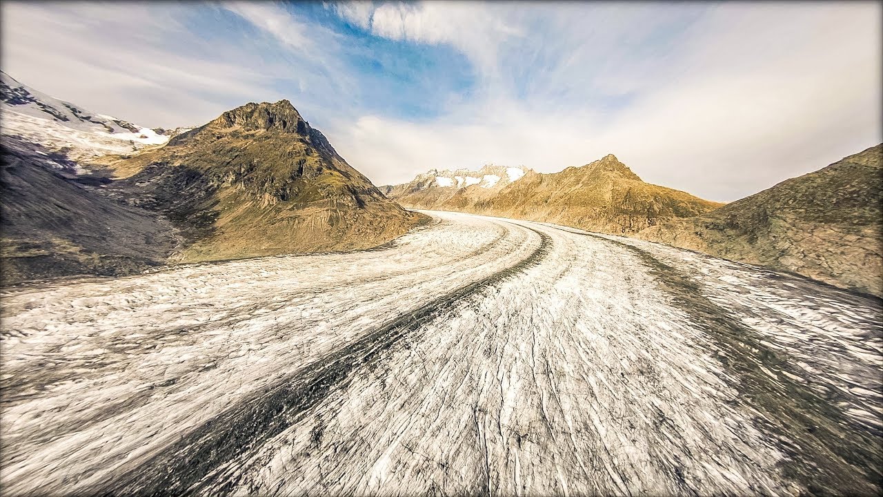 Aletsch Glacier | Long Range Cinematic FPV