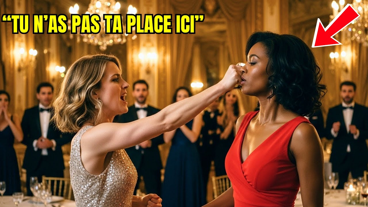 Une Femme Riche Gifle Une Femme Noire En Public, Ignorant Qu’Elle Est L’Épouse Du PDG Milliardaire