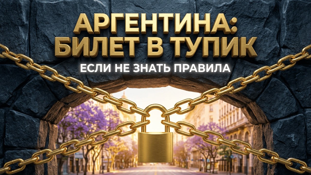Аргентина 2026. Конец эпохи вечных туристов: План для тех, кто хочет ....