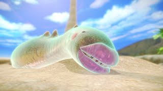 Derrotando a Babosa Arenosa - Bosque de la Vida - Pikmin 3 Deluxe screenshot 5