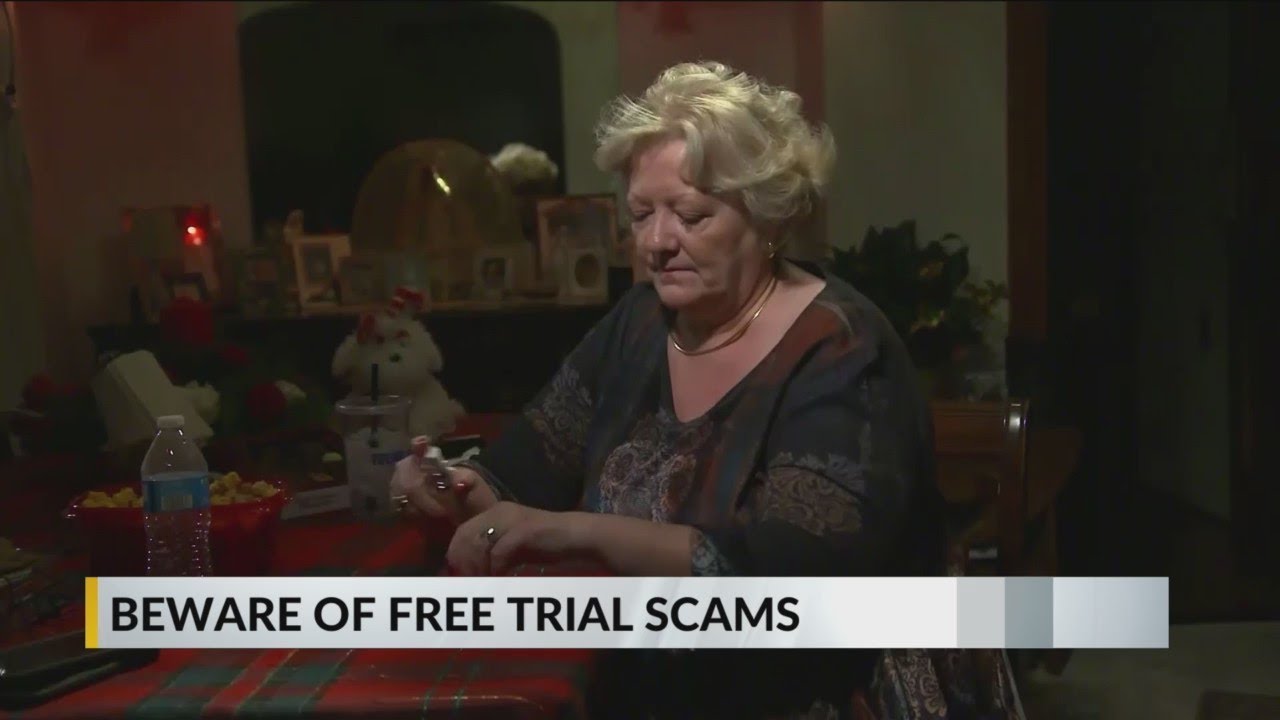 Beware of free trial scams