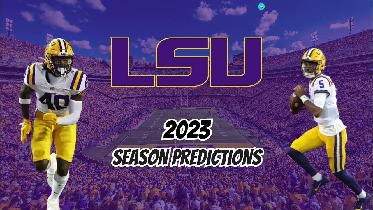 Reviewing LSU's 20232024 Football Schedule YouTube