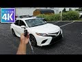 2020 TOYOTA CAMRY SE - IN DEPTH WALKAROUND STARTUP EXTERIOR INTERIOR & TECH