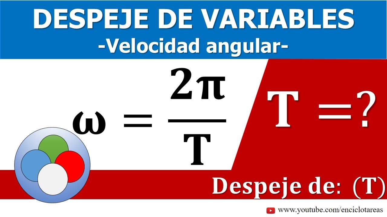 Unidades velocidad angular