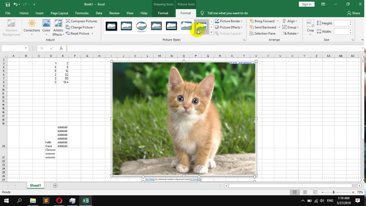 How to Insert a online picture in Microsoft Excel - YouTube